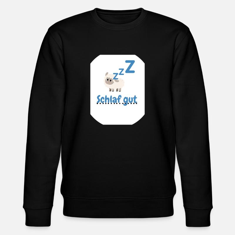 Schaf gut - Stanley/Stella Unisex Bio-Sweatshirt CHANGER - Schwarz