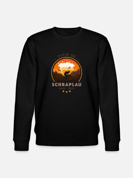 Schraplau Heller - Stanley/Stella Unisex Bio-Sweatshirt CHANGER - Schwarz