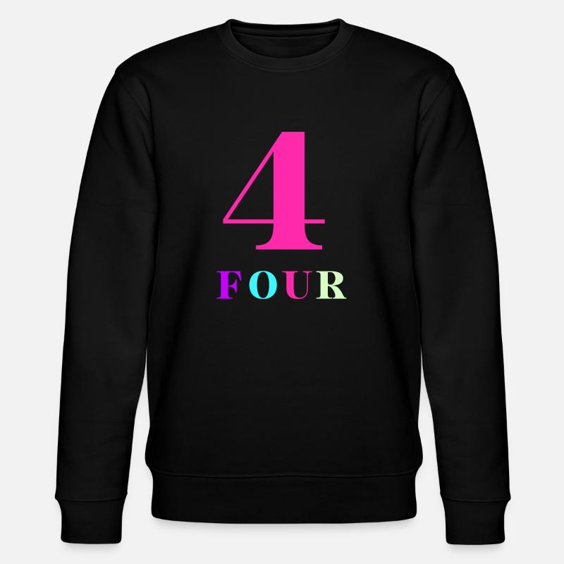 Four-4e anniversaire - Sweat bio CHANGER Stanley/Stella Unisexe - noir
