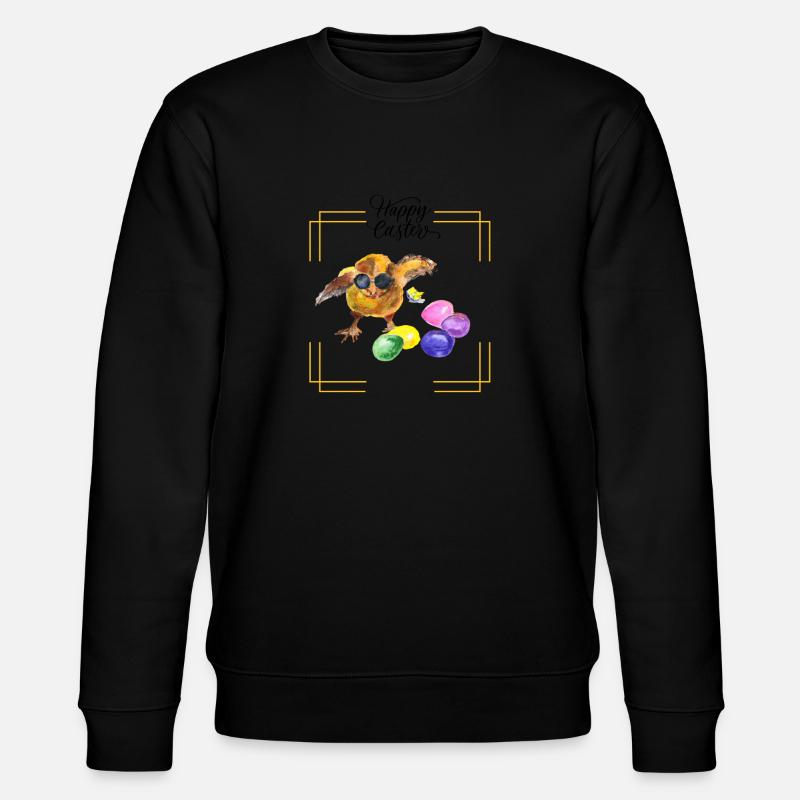 Joyeuses Pâques - Sweat bio CHANGER Stanley/Stella Unisexe - noir