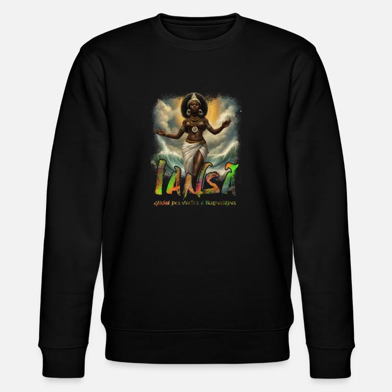 Iansã - Stanley/Stella Unisex Bio-Sweatshirt CHANGER  - Schwarz