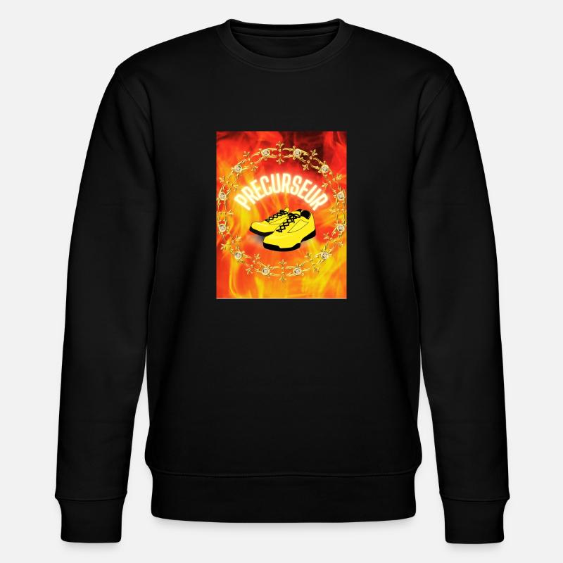 Vorläufer - Stanley/Stella Unisex Bio-Sweatshirt CHANGER  - Schwarz