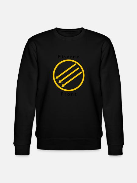 Eiserne Front - Drei Pfeile - Stanley/Stella CHANGER Unisex Organic Sweatshirt - black
