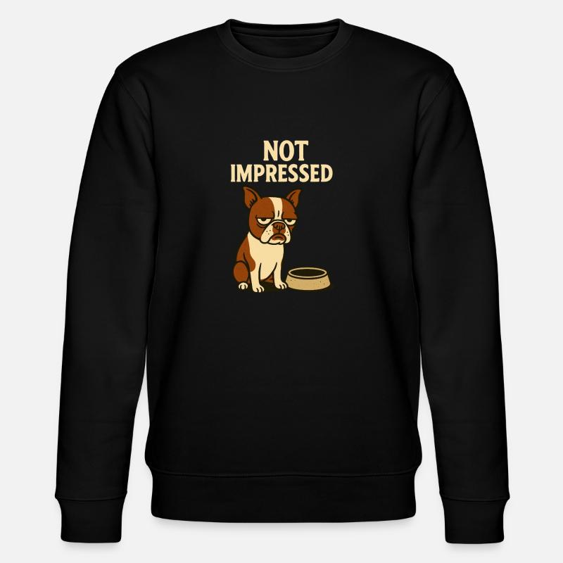 Not impressed Pablo - Stanley/Stella Unisex Bio-Sweatshirt CHANGER  - Schwarz