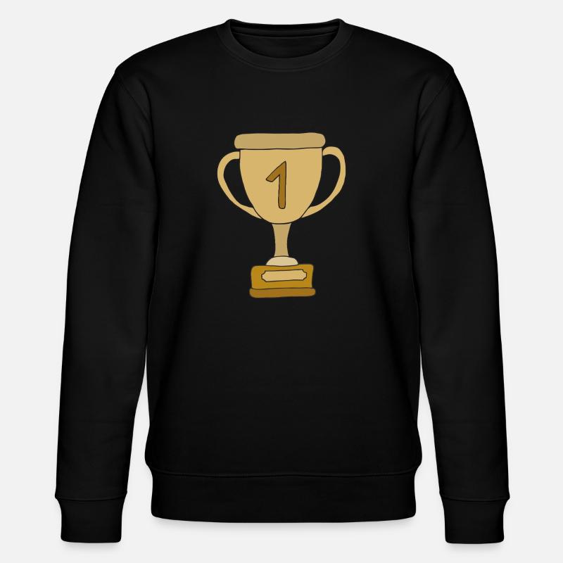 pokal platz eins - Stanley/Stella Unisex Bio-Sweatshirt CHANGER - Schwarz