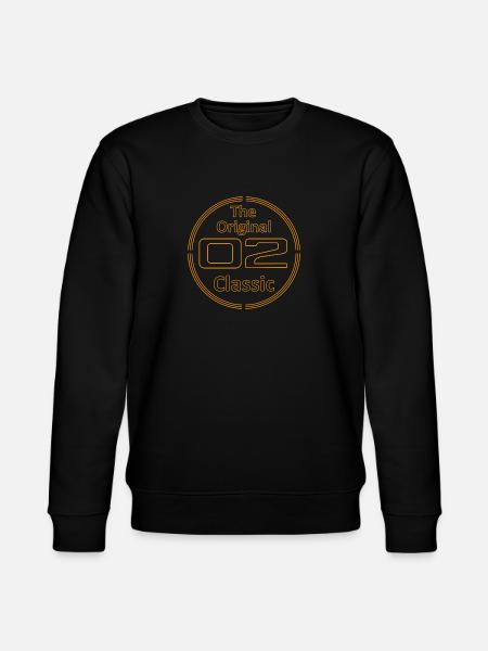 Logo 02 Orange - Stanley/Stella Unisex Bio-Sweatshirt CHANGER  - Schwarz