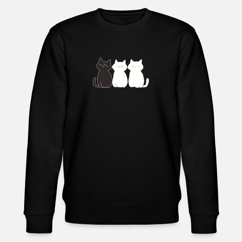 3 petits chatons - Sweat bio CHANGER Stanley/Stella Unisexe - noir