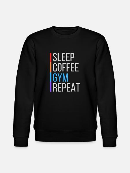 café gym drôle - Sweat bio CHANGER Stanley/Stella Unisexe - noir