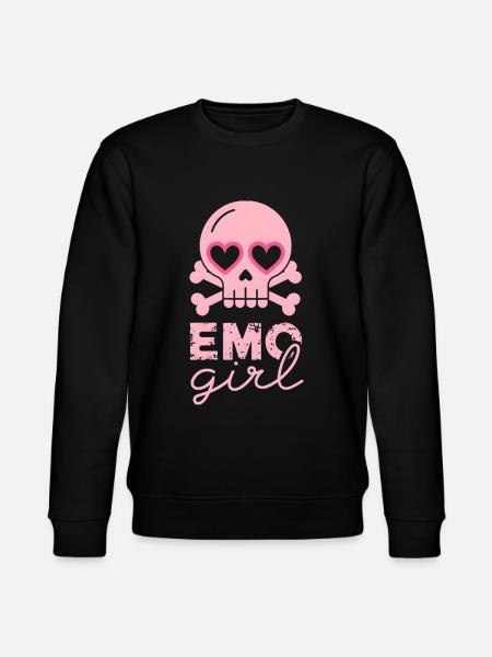 Emo Girl! - Stanley/Stella CHANGER Unisex Organic Sweatshirt - black