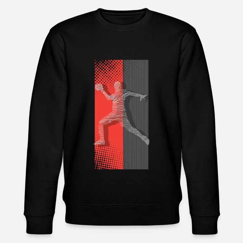 Handball Handballer - Stanley/Stella Unisex Bio-Sweatshirt CHANGER  - Schwarz