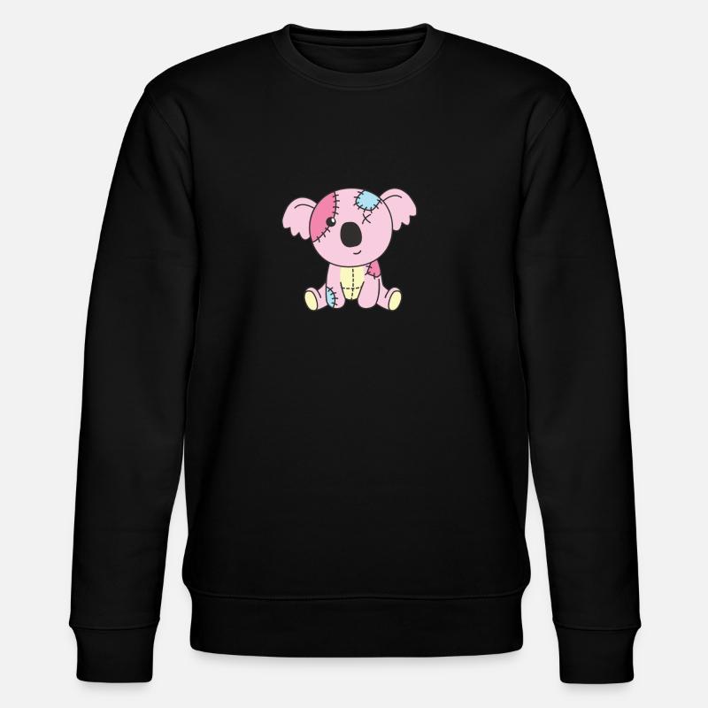 Kawaii Gothique Koala Pastel Goth - Sweat bio CHANGER Stanley/Stella Unisexe - noir