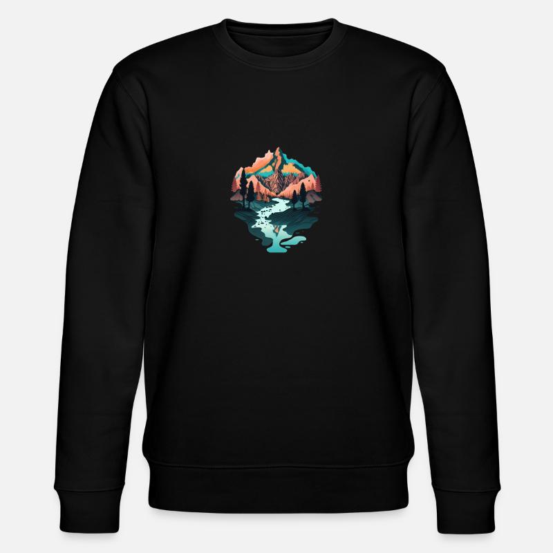SURRÉEL - Sweat bio CHANGER Stanley/Stella Unisexe - noir
