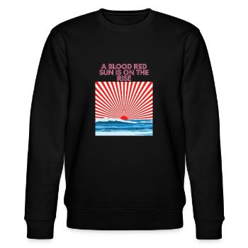 Sunrise - Stanley/Stella Unisex Bio-Sweatshirt CHANGER  - Schwarz - Vorne - Nik (191cm) & Marisol (170cm)