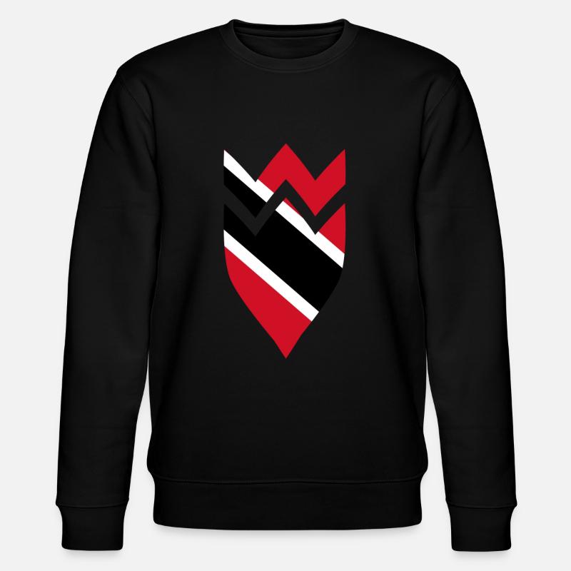Drapeau des armoiries de Trinité-et-Tobago - Sweat bio CHANGER Stanley/Stella Unisexe - noir
