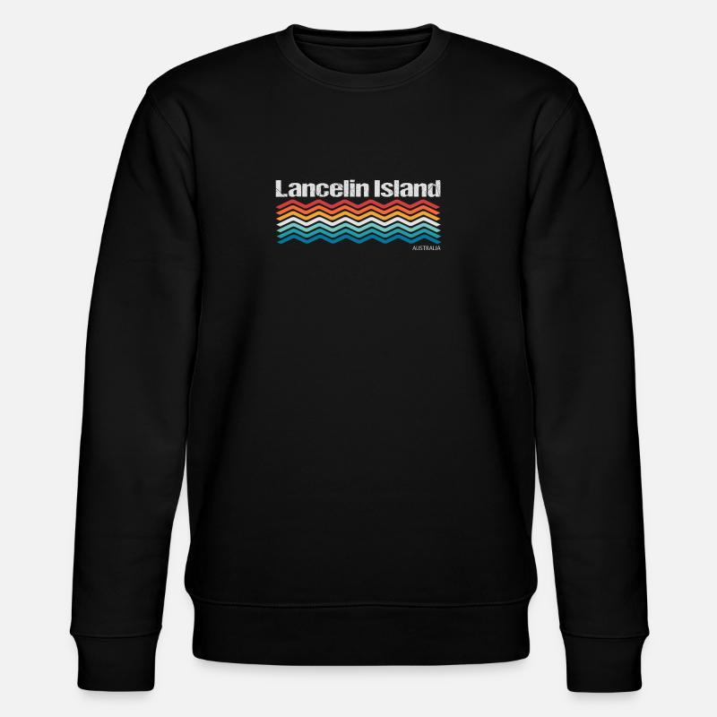 Lancelin Island - Stanley/Stella Unisex Bio-Sweatshirt CHANGER  - Schwarz