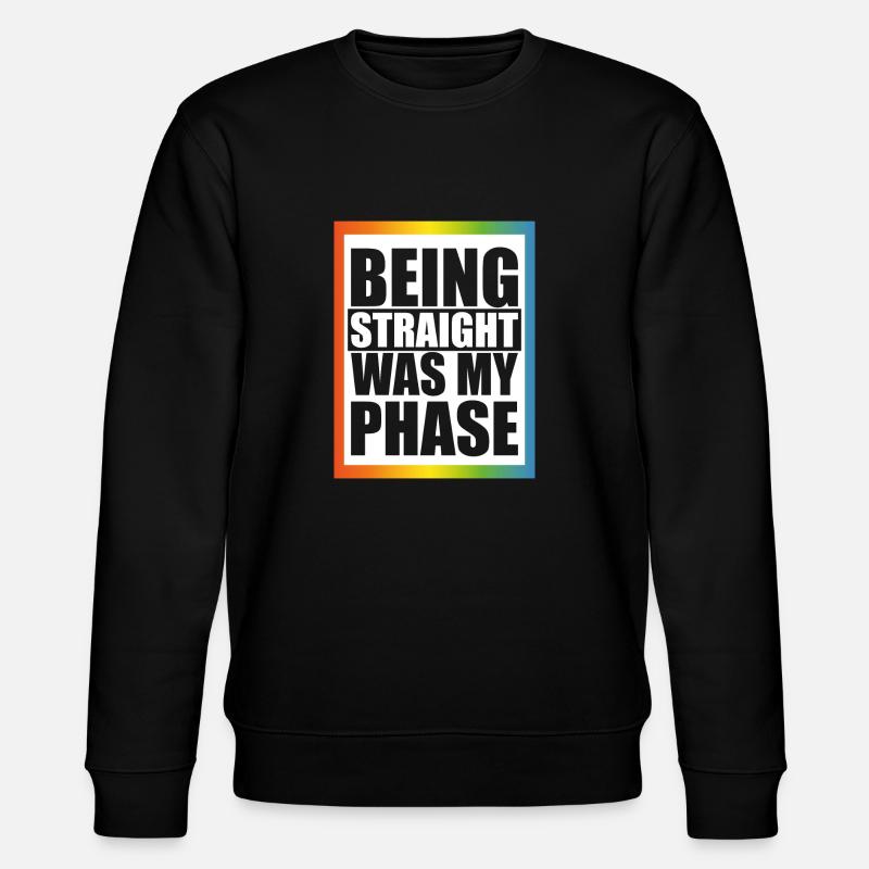 Hétéro était ma phase - Sweat bio CHANGER Stanley/Stella Unisexe - noir