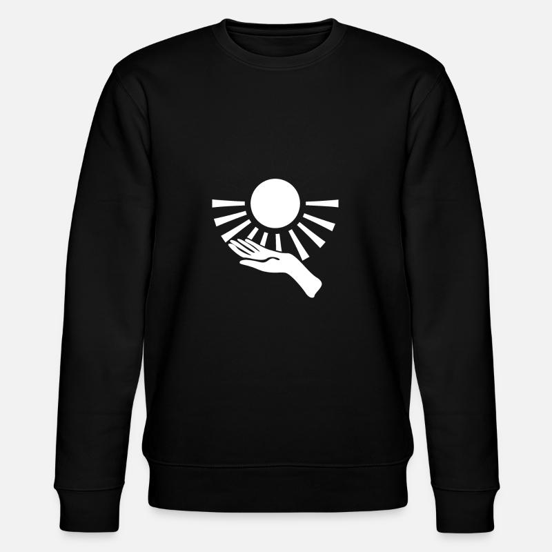 Mains Soleil - Sweat bio CHANGER Stanley/Stella Unisexe - noir