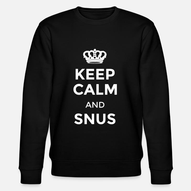 Snus Suède - Sweat bio CHANGER Stanley/Stella Unisexe - noir
