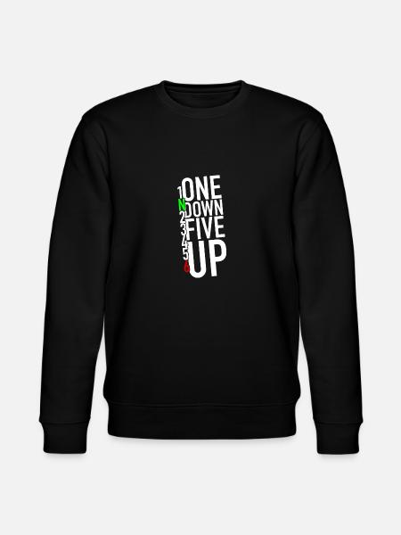 One down five up - 1N23456 - Sweat bio CHANGER Stanley/Stella Unisexe - noir