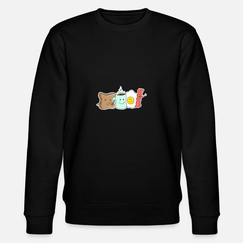 Chemise de petit déjeuner - Sweat bio CHANGER Stanley/Stella Unisexe - noir