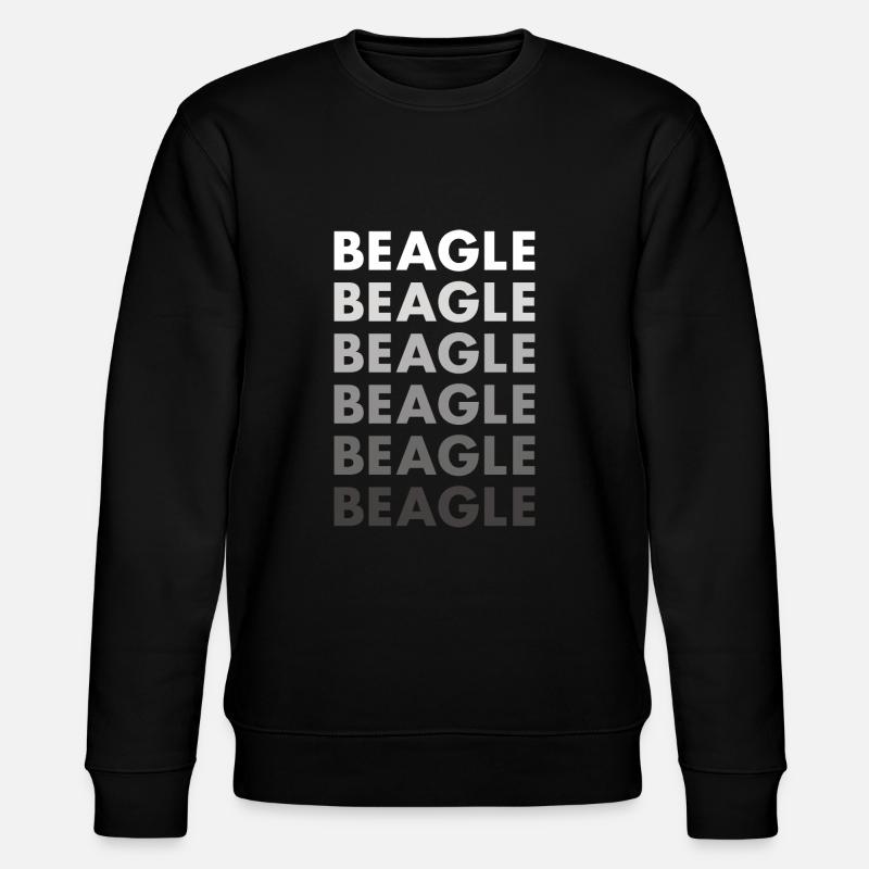 Beagle - Stanley/Stella CHANGER Unisex Organic Sweatshirt - black