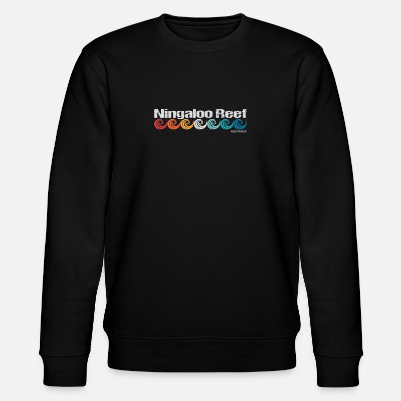 Ningaloo Reef - Australia Reef - Stanley/Stella CHANGER Unisex Organic Sweatshirt - black