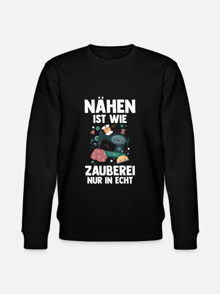 Näher Schneiderin - Stanley/Stella Unisex Bio-Sweatshirt CHANGER - Schwarz