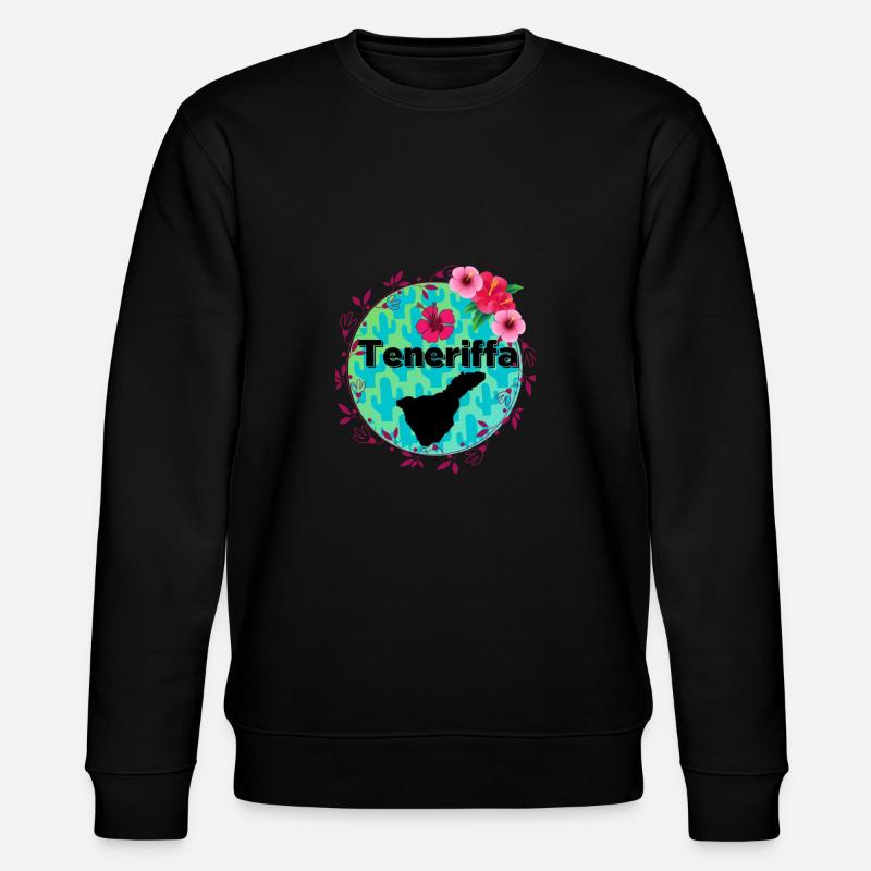 Fleurs de Tenerife - Sweat bio CHANGER Stanley/Stella Unisexe - noir