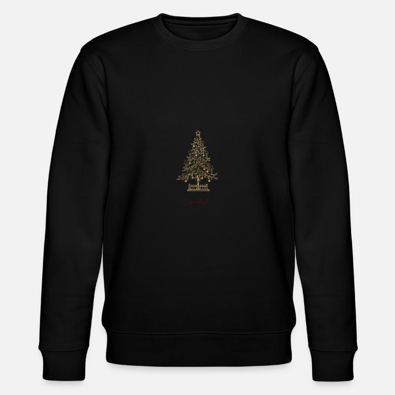 FROHE WEIHNACHTEN 2020 - Stanley/Stella Unisex Bio-Sweatshirt CHANGER  - Schwarz