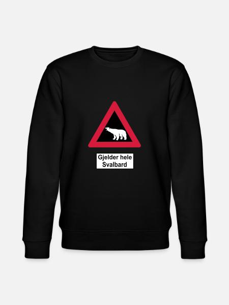 Svalbard - Stanley/Stella CHANGER Unisex Organic Sweatshirt - black