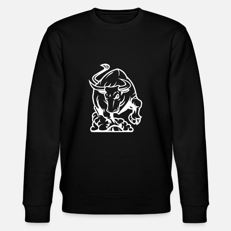 stier - Stanley/Stella Unisex Bio-Sweatshirt CHANGER  - Schwarz