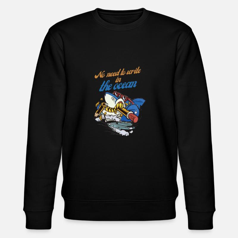 skole tilbage til skolen - Stanley/Stella økologisk unisex-sweatshirt CHANGER  - sort