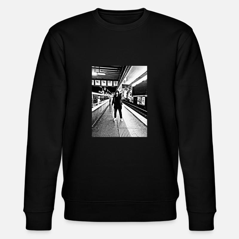 Metro - Stanley/Stella Unisex Bio-Sweatshirt CHANGER  - Schwarz