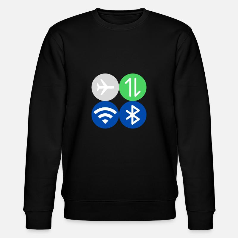 Quick Menu - Stanley/Stella Unisex Bio-Sweatshirt CHANGER  - Schwarz