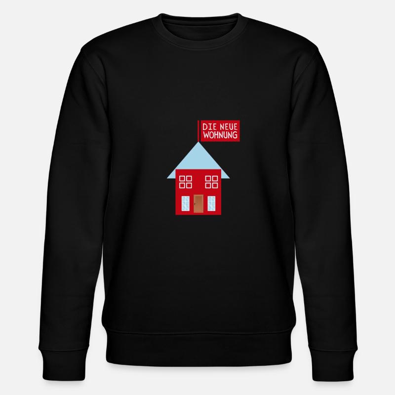 Die Neue Wohnung - Stanley/Stella Unisex Bio-Sweatshirt CHANGER  - Schwarz