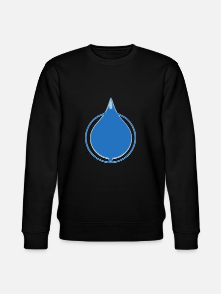 Water Drop - Sweat bio CHANGER Stanley/Stella Unisexe - noir