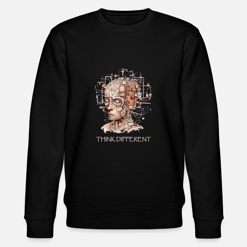 Penser différemment - Sweat bio CHANGER Stanley/Stella Unisexe - noir