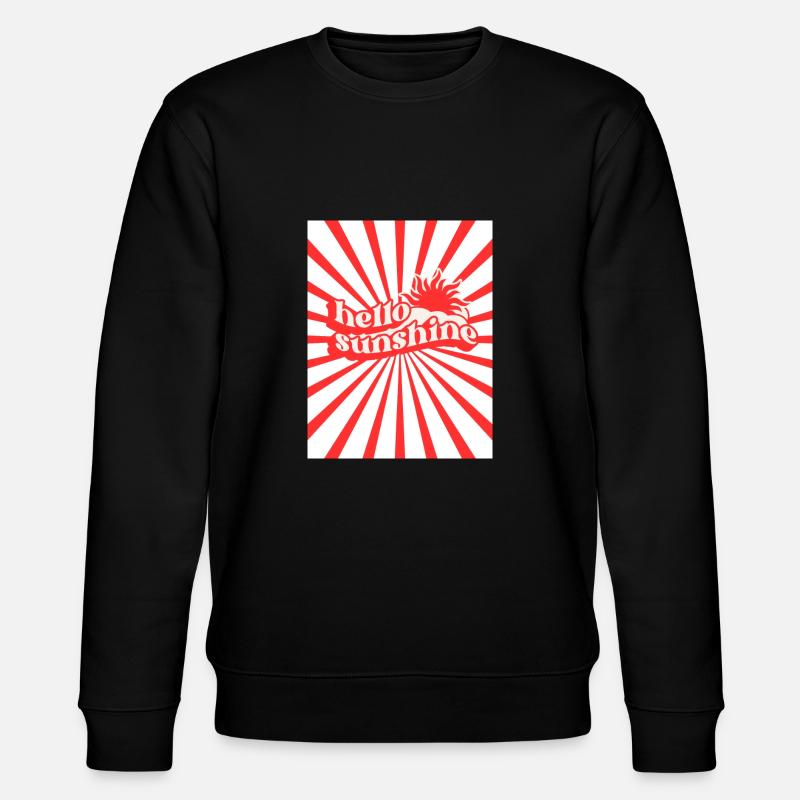 Retro summer - Stanley/Stella Unisex Bio-Sweatshirt CHANGER - Schwarz