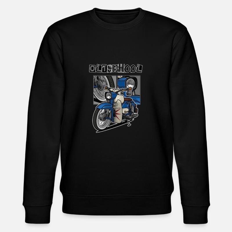 Sperber // Illustration - Stanley/Stella Unisex Bio-Sweatshirt CHANGER  - Schwarz