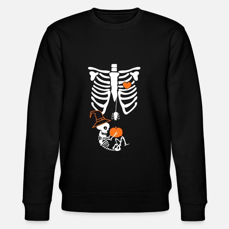 Bébé d’Halloween - Sweat bio CHANGER Stanley/Stella Unisexe - noir