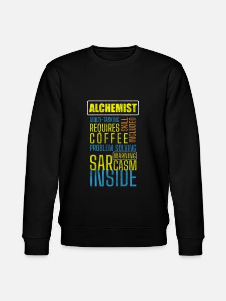 Alchemist Healing Occult Research - Stanley/Stella CHANGER Unisex Organic Sweatshirt - black