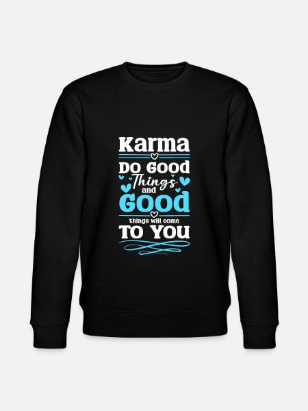 Fate Living Positively - Stanley/Stella CHANGER Unisex Organic Sweatshirt - black
