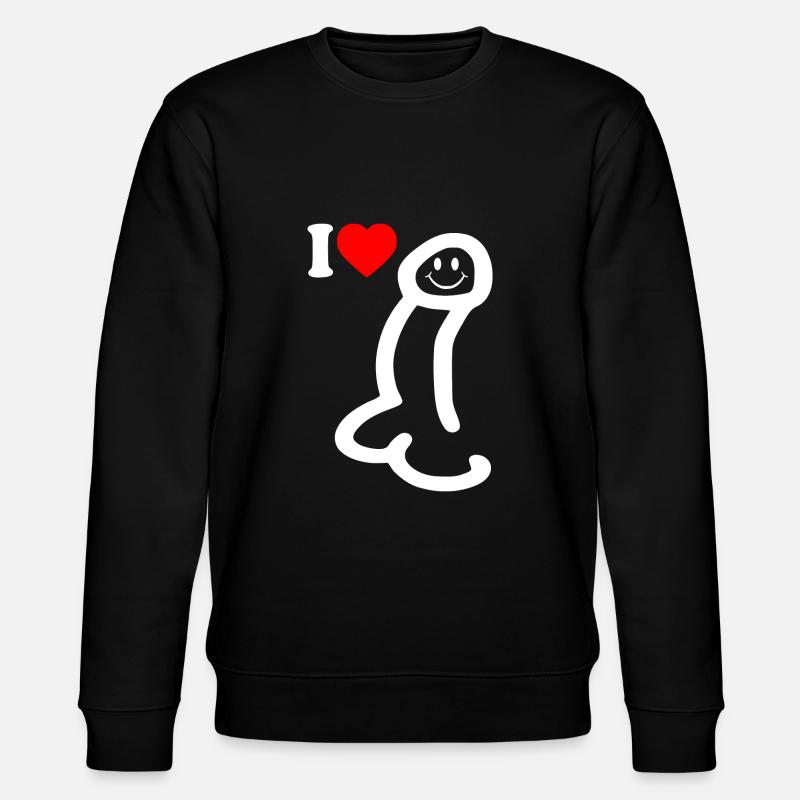 I love cock - Sweat bio CHANGER Stanley/Stella Unisexe - noir