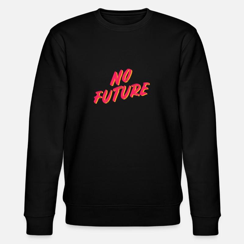 Pas de future chemise dépressive - Sweat bio CHANGER Stanley/Stella Unisexe - noir