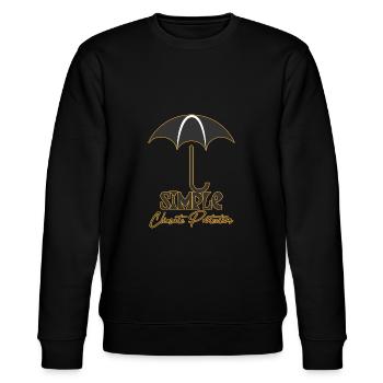 Simple - Protection du climat - Sweat bio CHANGER Stanley/Stella Unisexe - noir - Devant - Nik (191cm) & Marisol (170cm)
