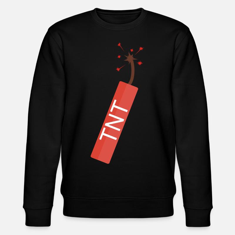 TNT Dynamit Stange - Stanley/Stella Unisex Bio-Sweatshirt CHANGER  - Schwarz