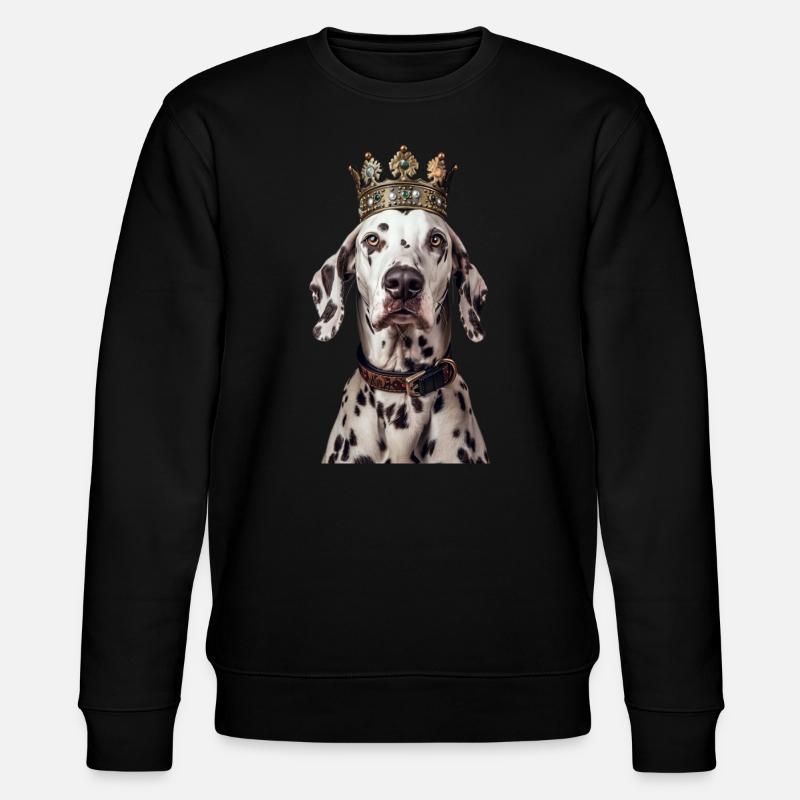 Dalmatiner - Stanley/Stella Unisex Bio-Sweatshirt CHANGER  - Schwarz