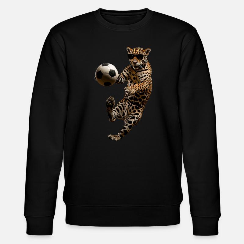 Jaguar - Stanley/Stella Unisex Bio-Sweatshirt CHANGER  - Schwarz