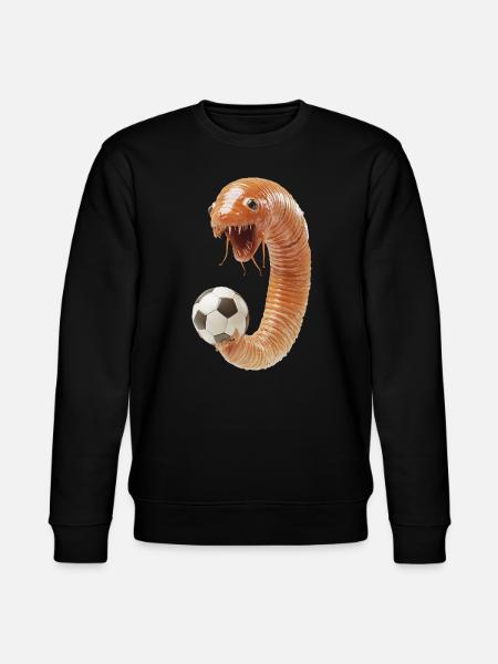 Wurm - Stanley/Stella Unisex Bio-Sweatshirt CHANGER - Schwarz