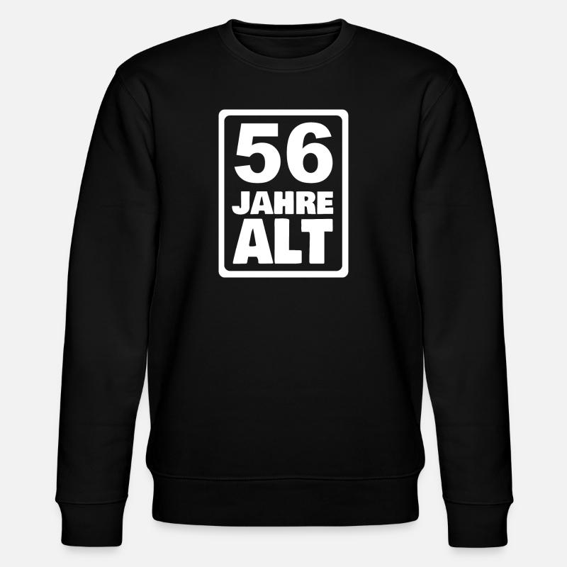 56 - Stanley/Stella Unisex Bio-Sweatshirt CHANGER  - Schwarz